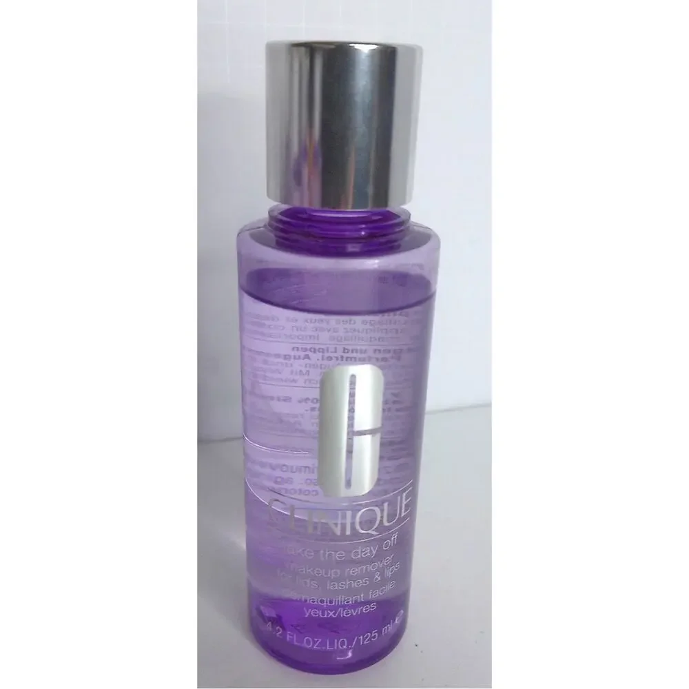 Clinique Take The Day Off Makeup Remover For Lids, Lashes & Lips 4.2oz/125ml NEW